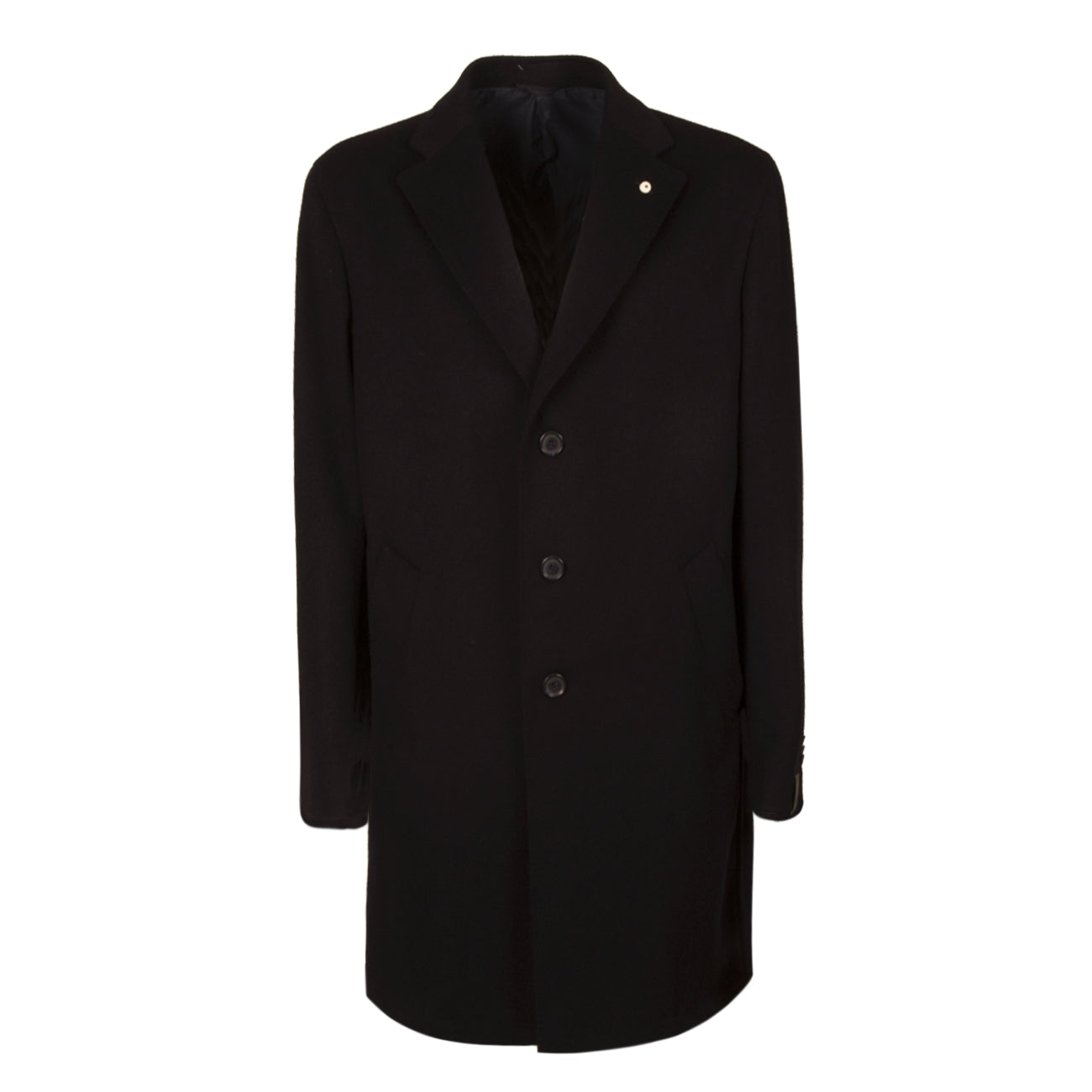 BRANDO Cappotto U.Monopet. Tasche Oblique Lana/Cash. Brando 7320/516 1BLUSCURO 