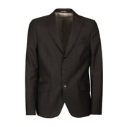 DANIELE ALESSANDRINI Giacca Inglese Gessata Uomo Antracite G1121S9312905 10ANTRACITE 