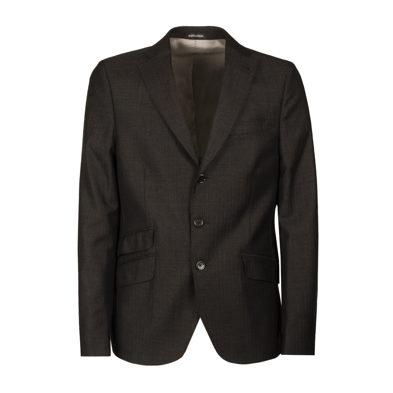DANIELE ALESSANDRINI Giacca Inglese Gessata Uomo Antracite G1121S9312905 10ANTRACITE 