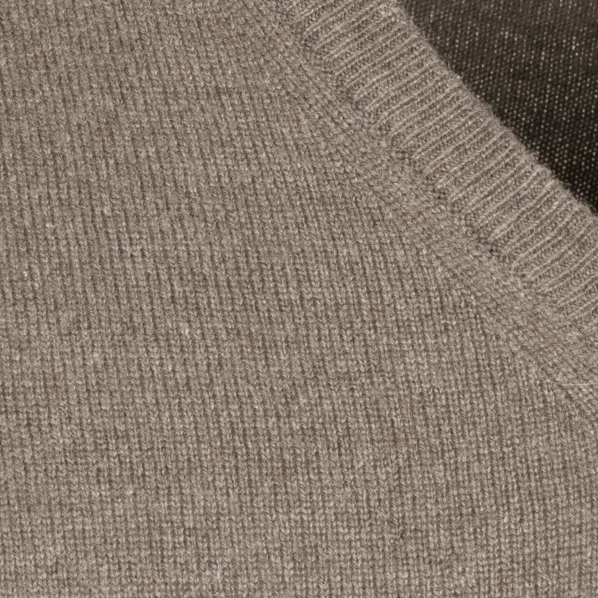 DELLA CIANA Maglia U. Scollo V Puro Cash Della Ciana X Mascheroni 87153 7230 TORTORA 