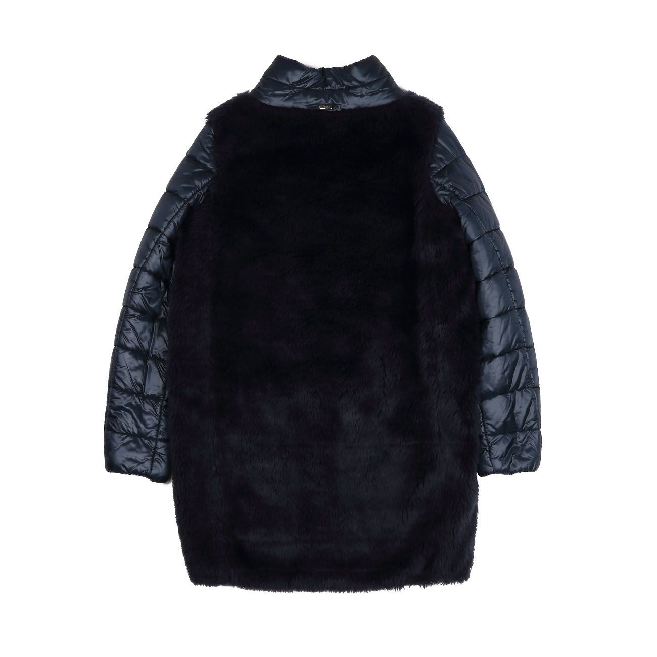 HERNO Ecopelliccia Bambina Blu Navy CA0001G20021 9200 BLUNAVY 