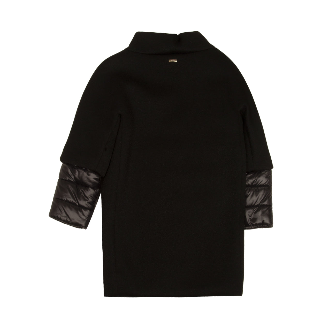 HERNO Cappotto Ovetto Collo Alto Bimba Nero Lurex CA0005G20024 9300 NERO/LUREX 