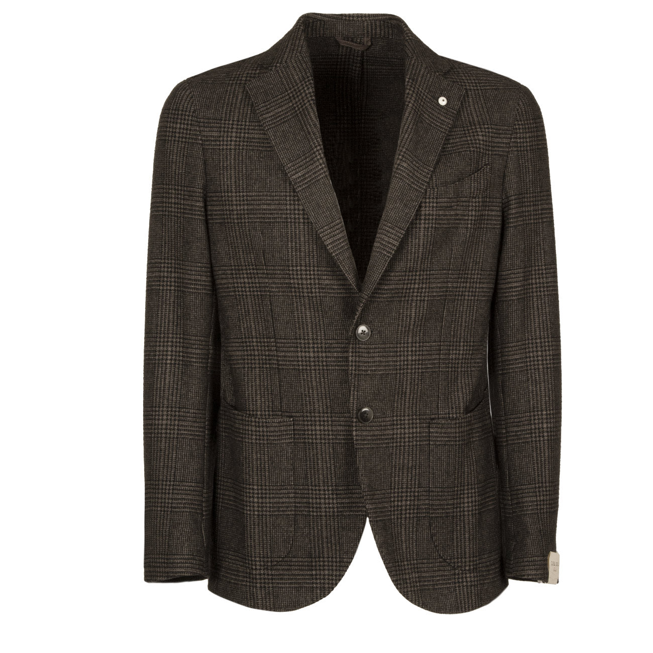 L.B.M.1911. Giacca Punto Galles Uomo Nero Fango 2888/55049 06NRO/FANG 