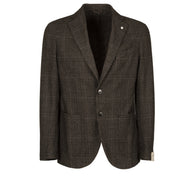 L.B.M.1911. Giacca Punto Galles Uomo Nero Fango 2888/55049 06NRO/FANG 