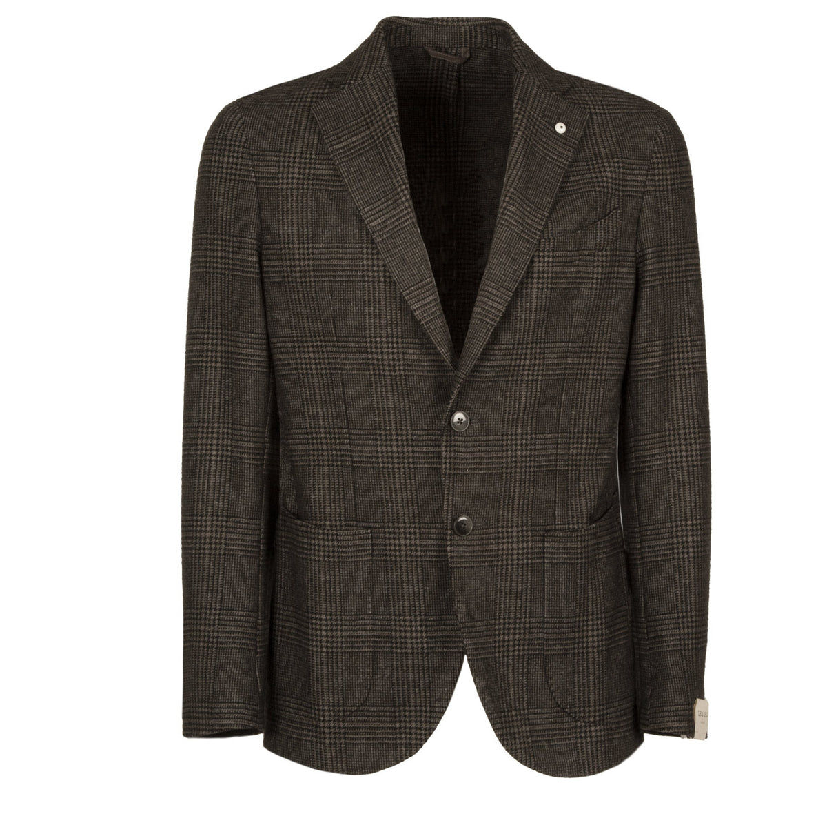 L.B.M.1911. Giacca Punto Galles Uomo Nero Fango 2888/55049 06NRO/FANG 