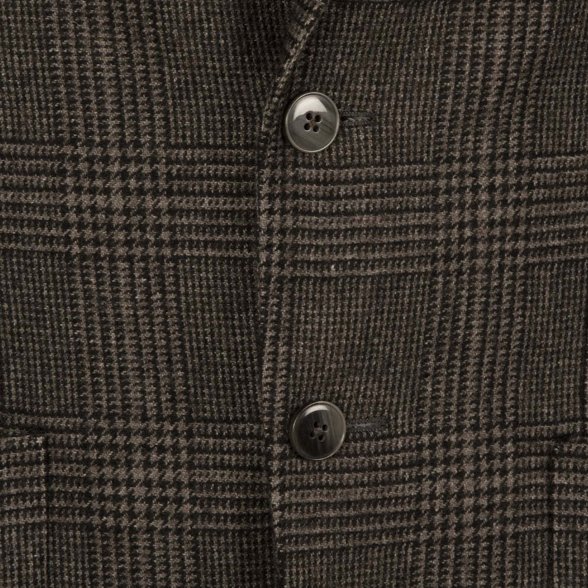 L.B.M.1911. Giacca Punto Galles Uomo Nero Fango 2888/55049 06NRO/FANG 