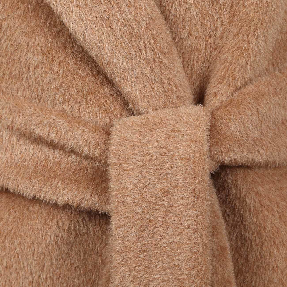 MAX MARA S Cappotto Elvy Con Cintura In Misto Lana E Alpaca Donna Cammello MM/ELVY 012CAMMELLO 