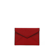 REBECCA MINKOFF Borsa Leo Clutch In Pelle Saffiano Donna Blood Orange/Gun Metal RM/HSP7GSSC17 811BLOODORAN/GOURMET 