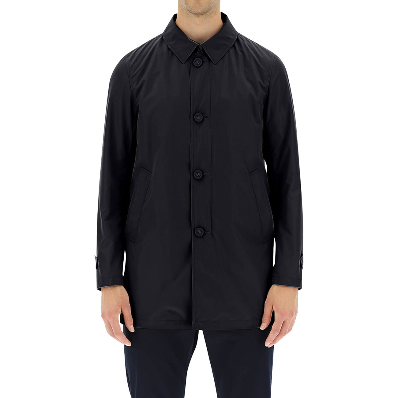 HERNO Impermeabile Byron Uomo Navy IM0246U12010 9201 NAVY 