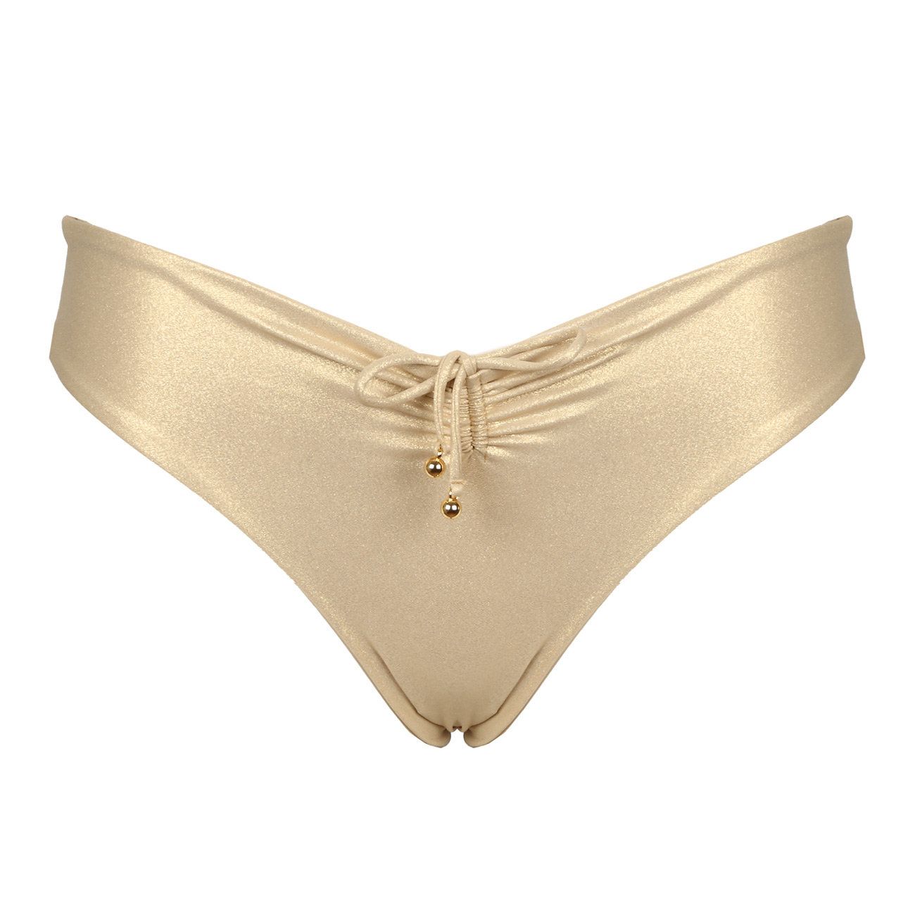 LULI FAMA Brasiliana Con Rouches Sul Retro Donna Goldrush LULI/L176M94 316GOLDRUSH 