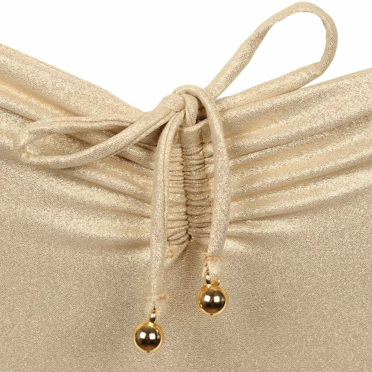 LULI FAMA Brasiliana Con Rouches Sul Retro Donna Goldrush LULI/L176M94 316GOLDRUSH 