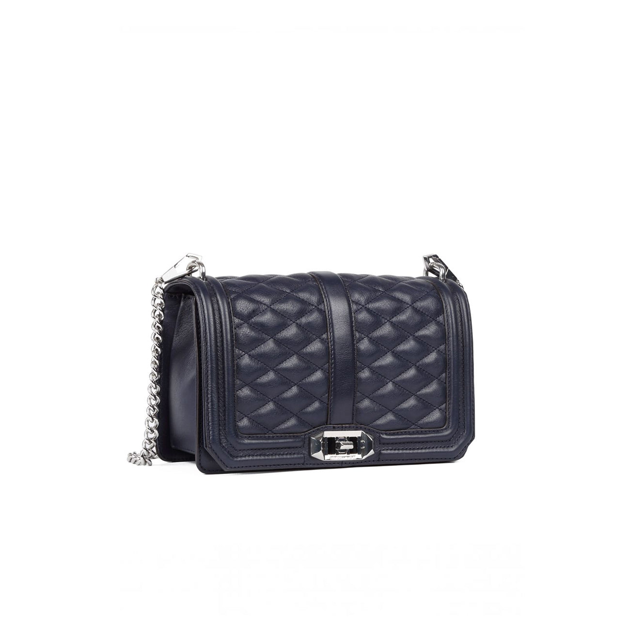 REBECCA MINKOFF Borsa A Tracolla Mini Love Donna Blu Argento RM/HC35ELVX08/415 MOON 