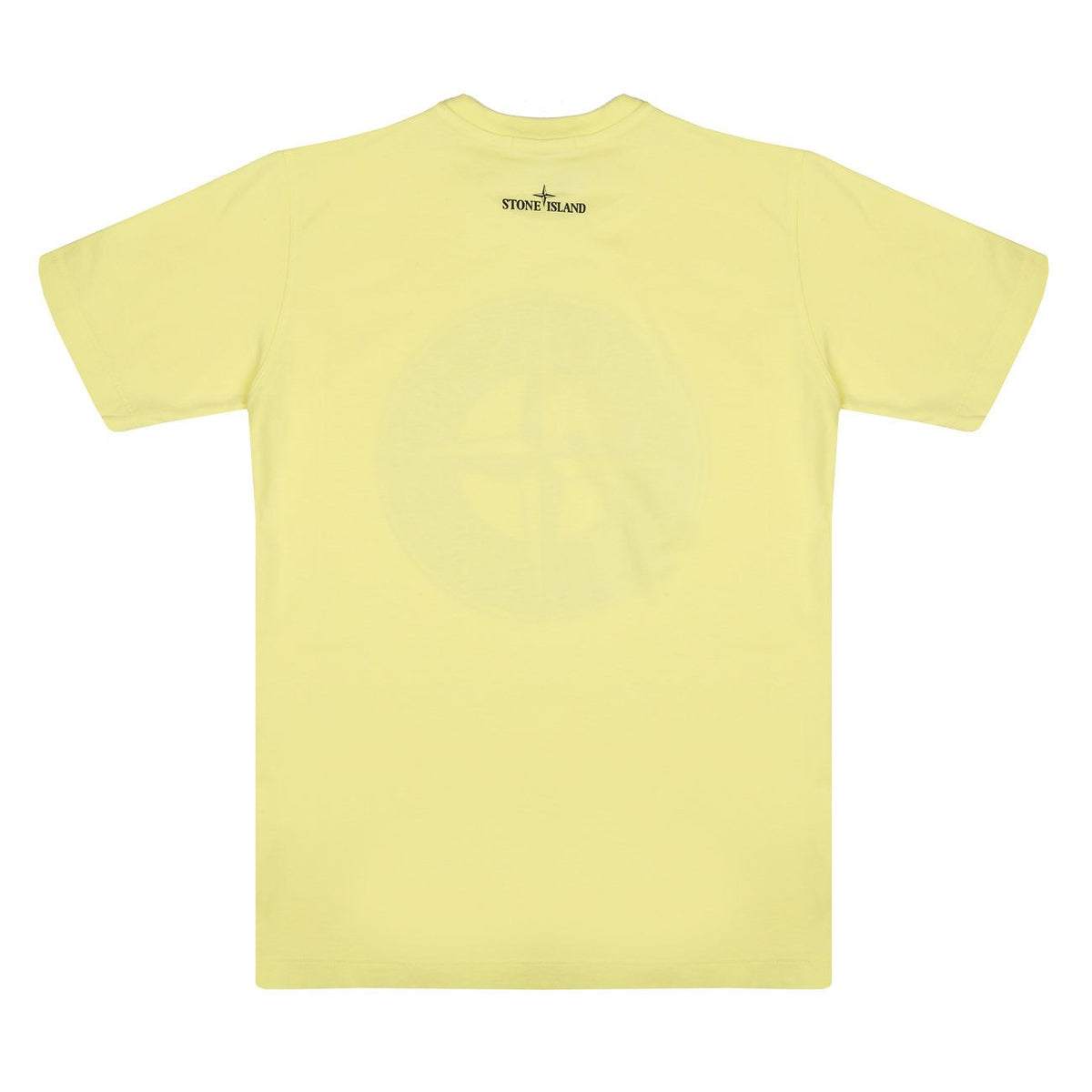 STONE ISLAND T-Shirt Con Rosa Dei Venti Stampata Kids Limone ST/721621059/ V0031LIMONE 