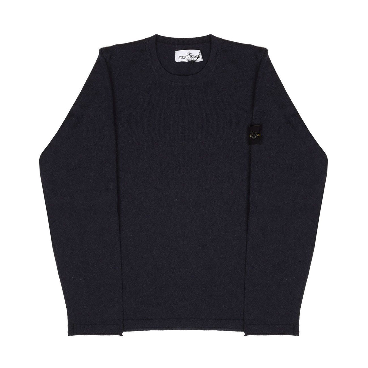 STONE ISLAND Pull Girocollo In Cotone Kids Blu Marine ST/7216501A2 V0028BLUMARINE 