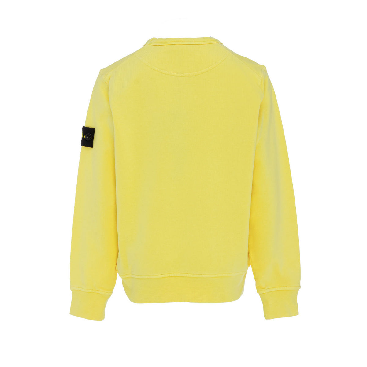 STONE ISLAND FELPA B. C/CAPP C/SCRITTA COTONE STONE ISLAND ST/721661140 V0031LIMONE 