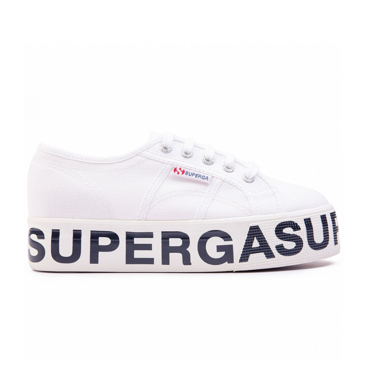SUPERGA Scarpe 2790-Cotw Outsole Lettering Donna Bianco S00FJ80 901WHITE 