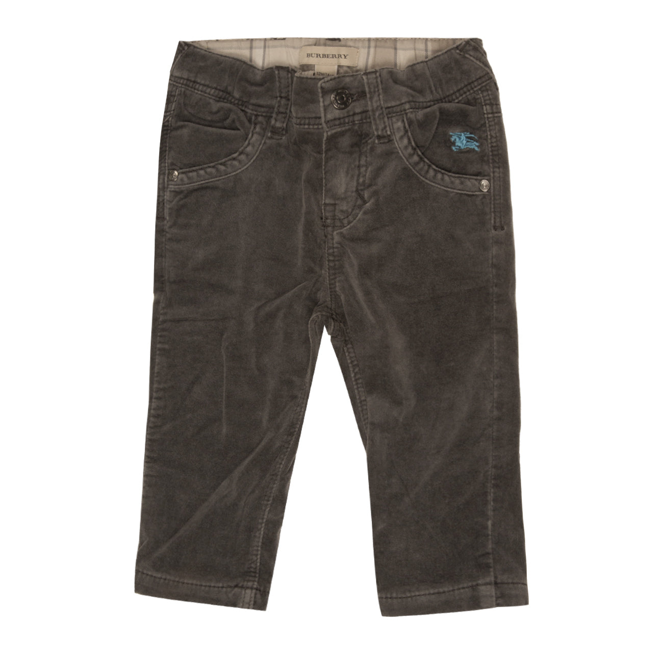 BURBERRY Pantalone Greyblu Bimba 04886 070 GREYBLU 