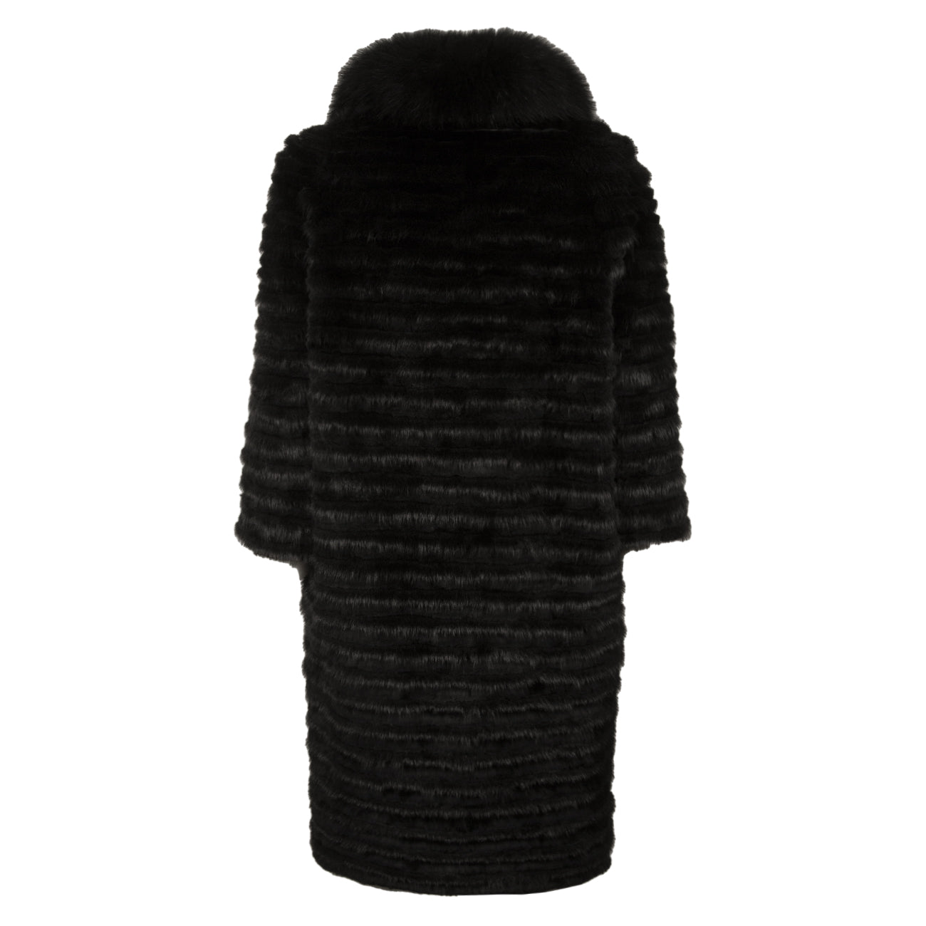 JO NO FUI Pelliccia Lapin+Visone MMFLPFC 900 NERO 