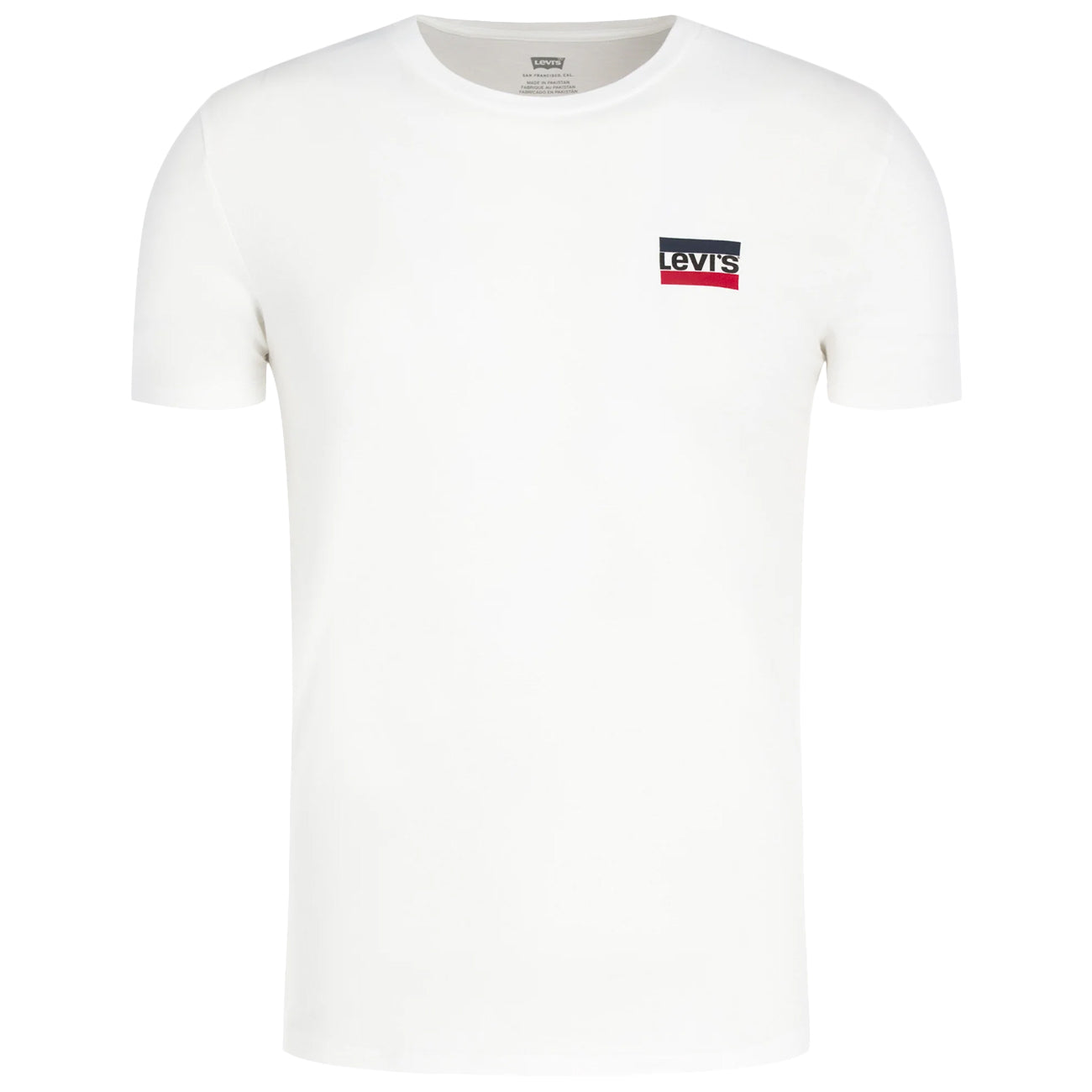LEVIS BOX U. 2PZ. T-SHIRT G/C SLIM + LOGO PICCOLO LEVI`S LEVI/79681/0000 BIANCO/NERO 
