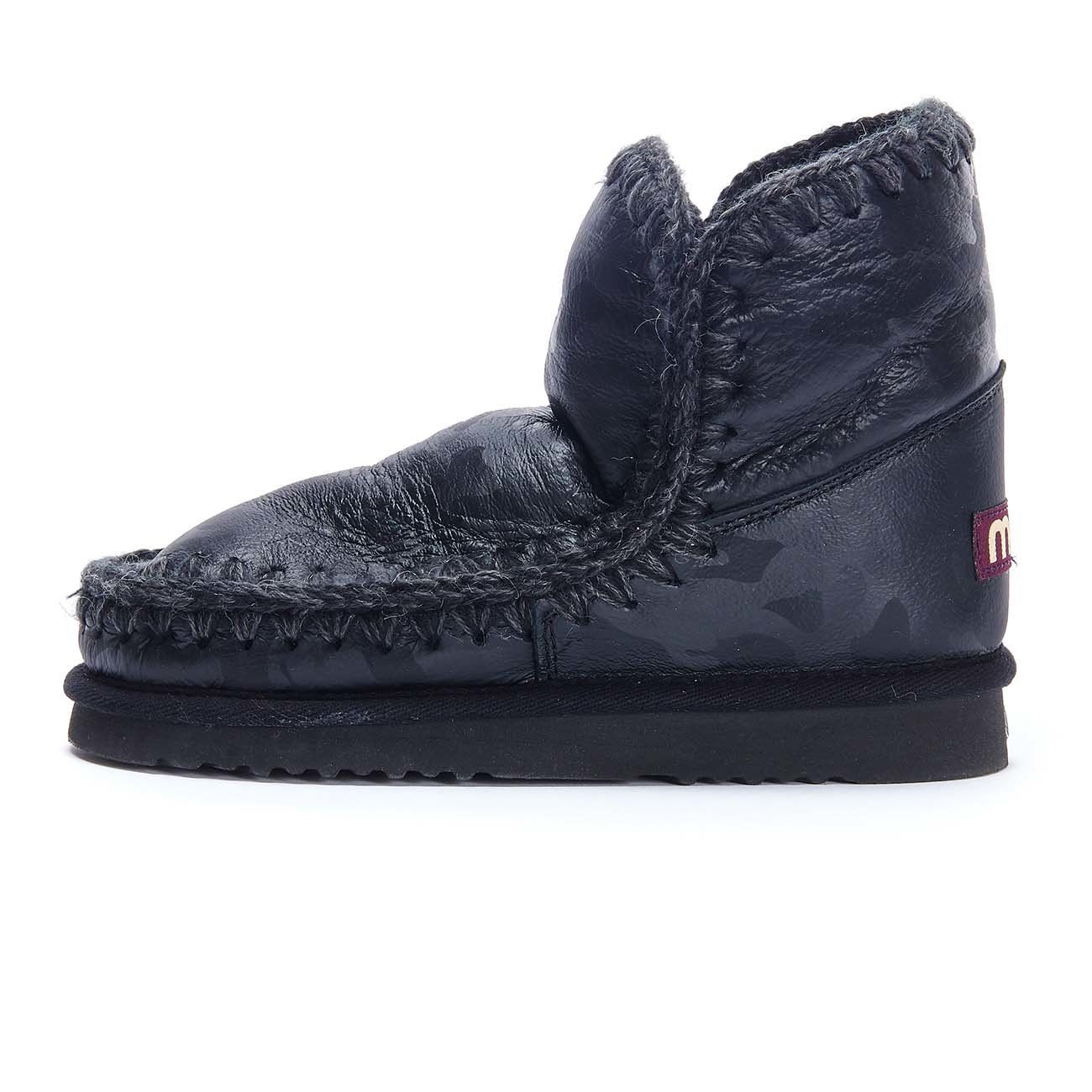 MOU Eskimo In Pelle Camouflage Donna Black Washed Camouflage MUESKIMO18 BKCAMBLACKWASHEDCAMO 