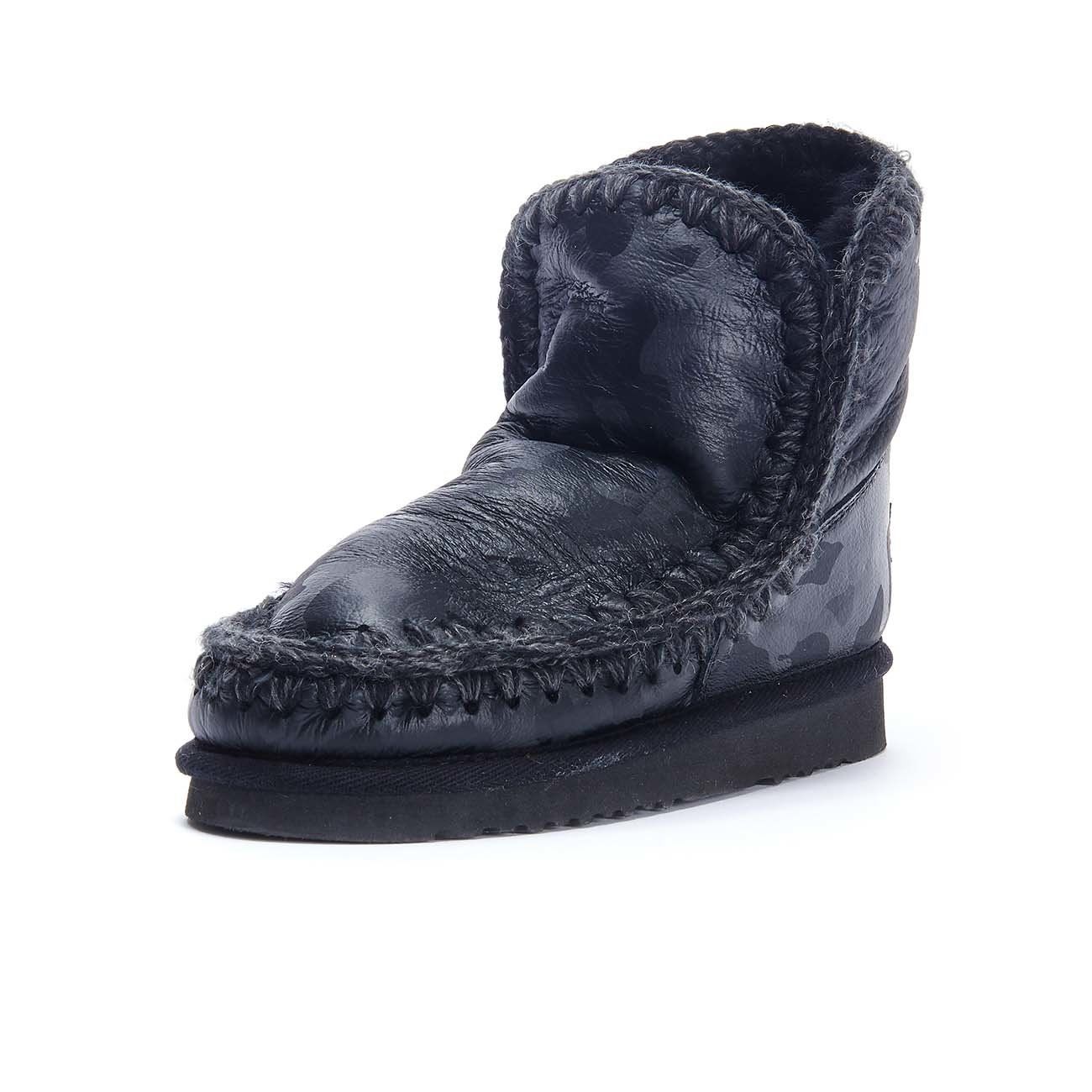 MOU Eskimo In Pelle Camouflage Donna Black Washed Camouflage MUESKIMO18 BKCAMBLACKWASHEDCAMO 