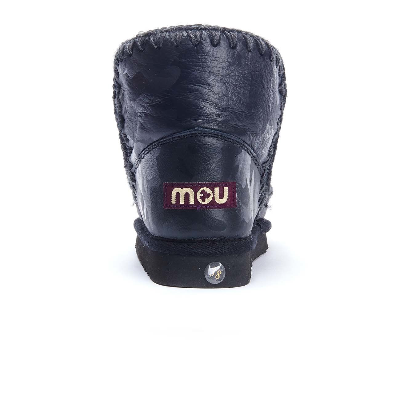 MOU Eskimo In Pelle Camouflage Donna Black Washed Camouflage MUESKIMO18 BKCAMBLACKWASHEDCAMO 