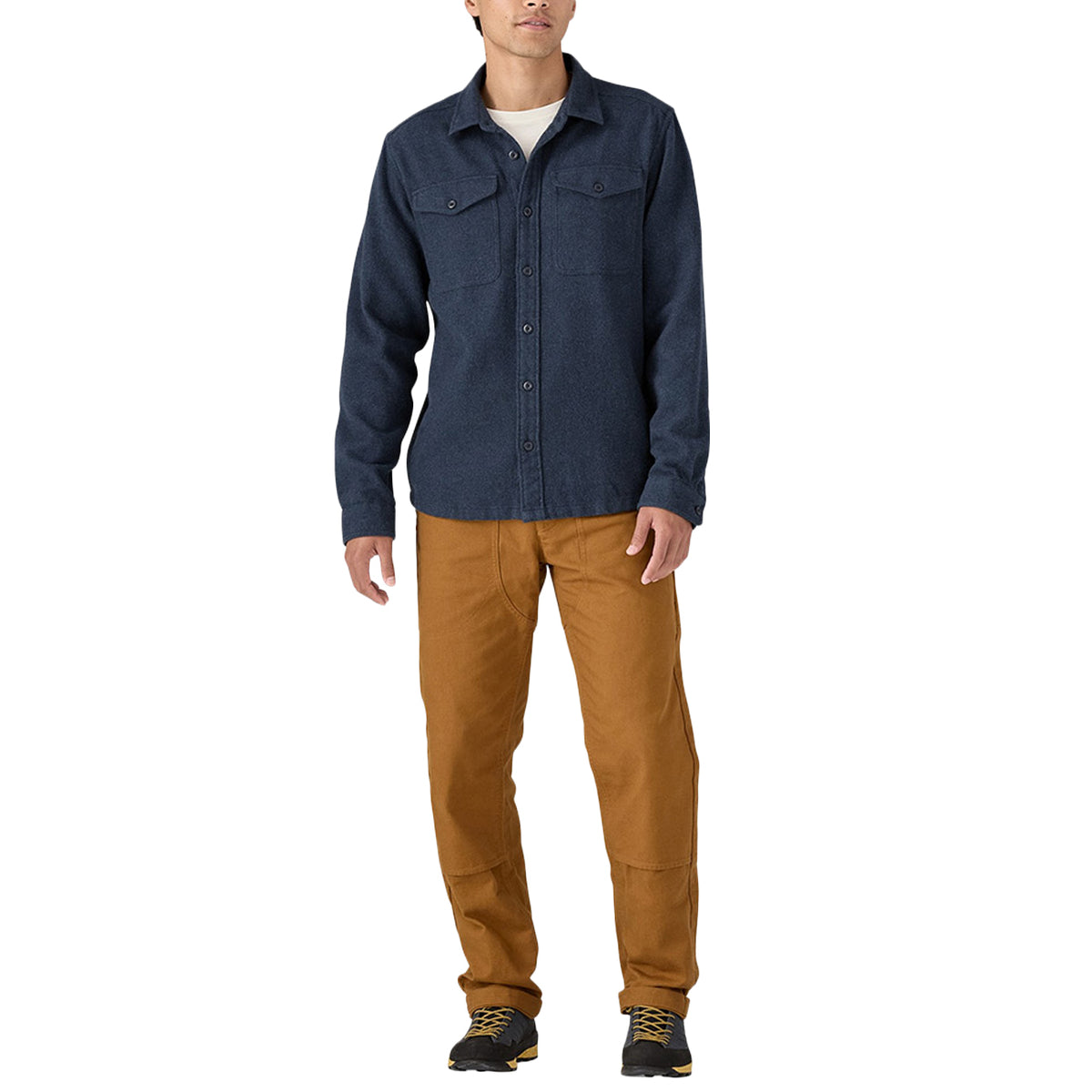 PATAGONIA Camicia Fjord Flannel Flanella 53947 NVYB 