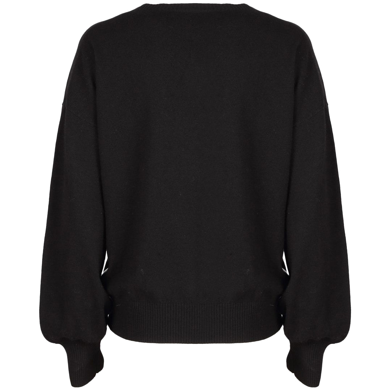 PINKO Pull Con Scollo A V E Specchietti Donna Nero 1B14VB/Y6MY Z99 NERO 
