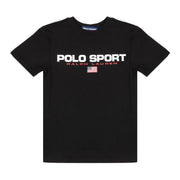 POLO RALPH LAUREN T-Shirt Mezza Manica Con Stampa Logo Bambino Nero 323795487 008 NERO 