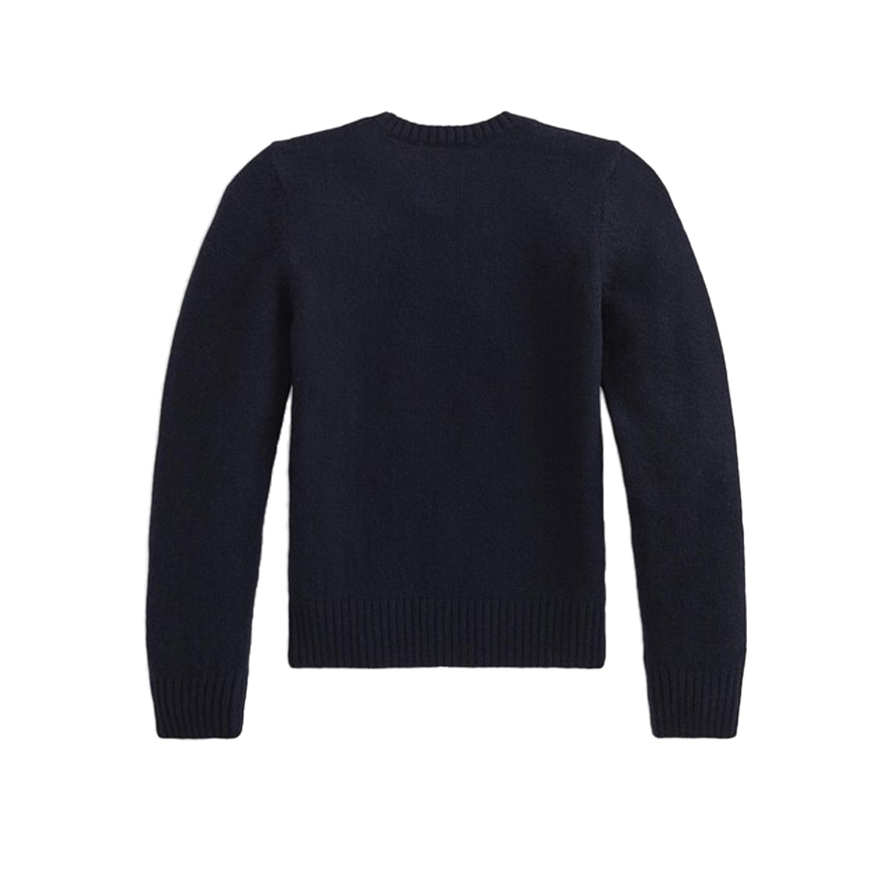 POLO RALPH LAUREN Pull Girocollo In Lana Con Ricamo Bimbo Navy 313800168 005NAVY 