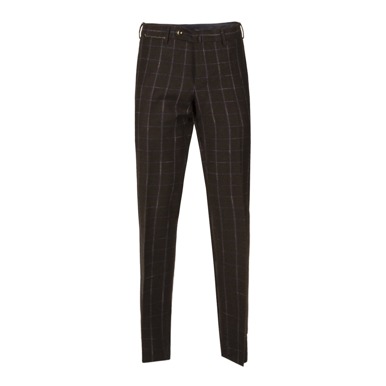 PT TORINO Pant.U. T.Filo Lana Finestrato Superslim Pt01 PT01/CO/DF01Z00CL1/MR34 0180GRIGIO/BLU/BIANCO 