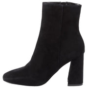 STEVE MADDEN Tronchetto Scamosciato Embry Con Tacco Alto Donna Black Suede EMBRY BLACKSUEDE 