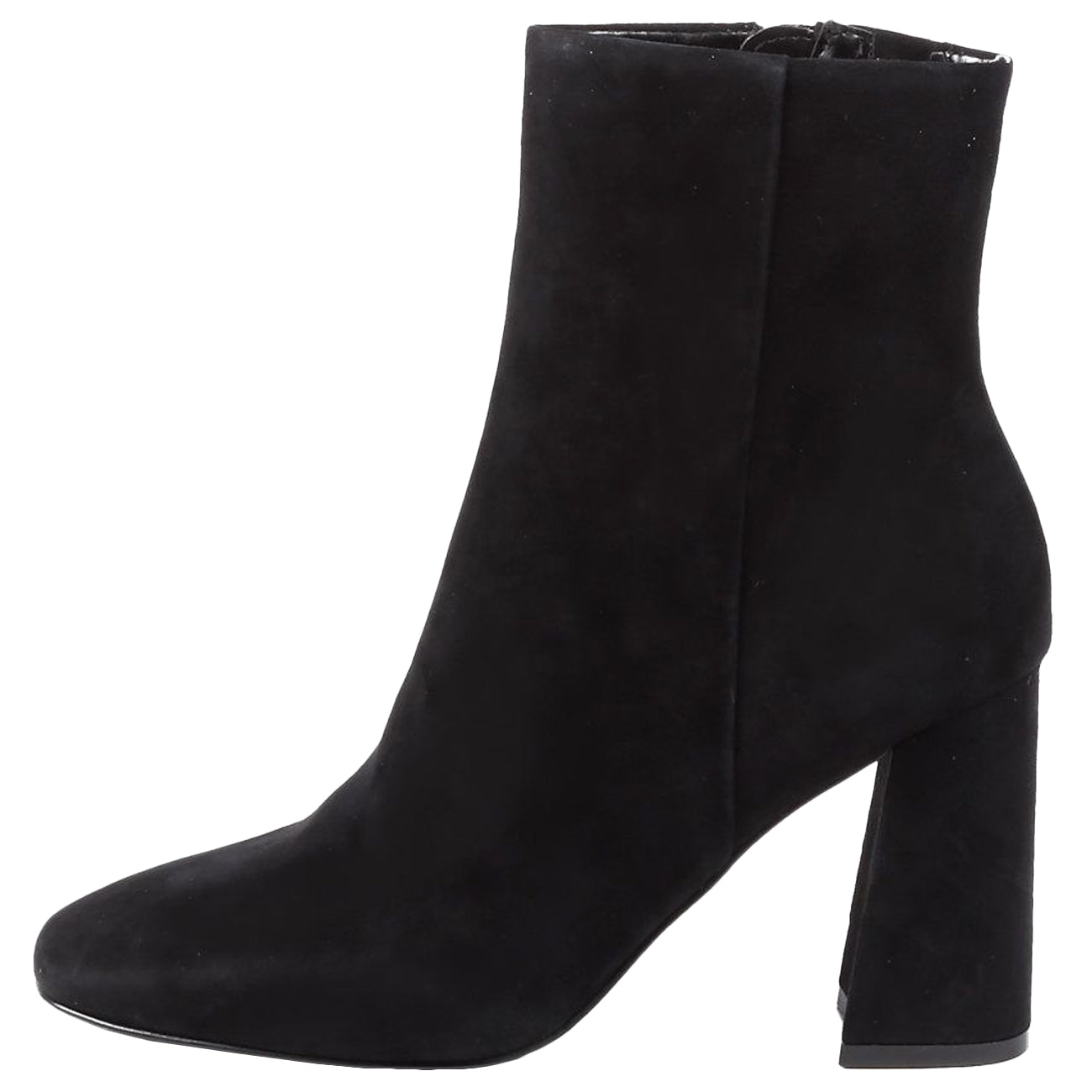 STEVE MADDEN Tronchetto Scamosciato Embry Con Tacco Alto Donna Black Suede EMBRY BLACKSUEDE 