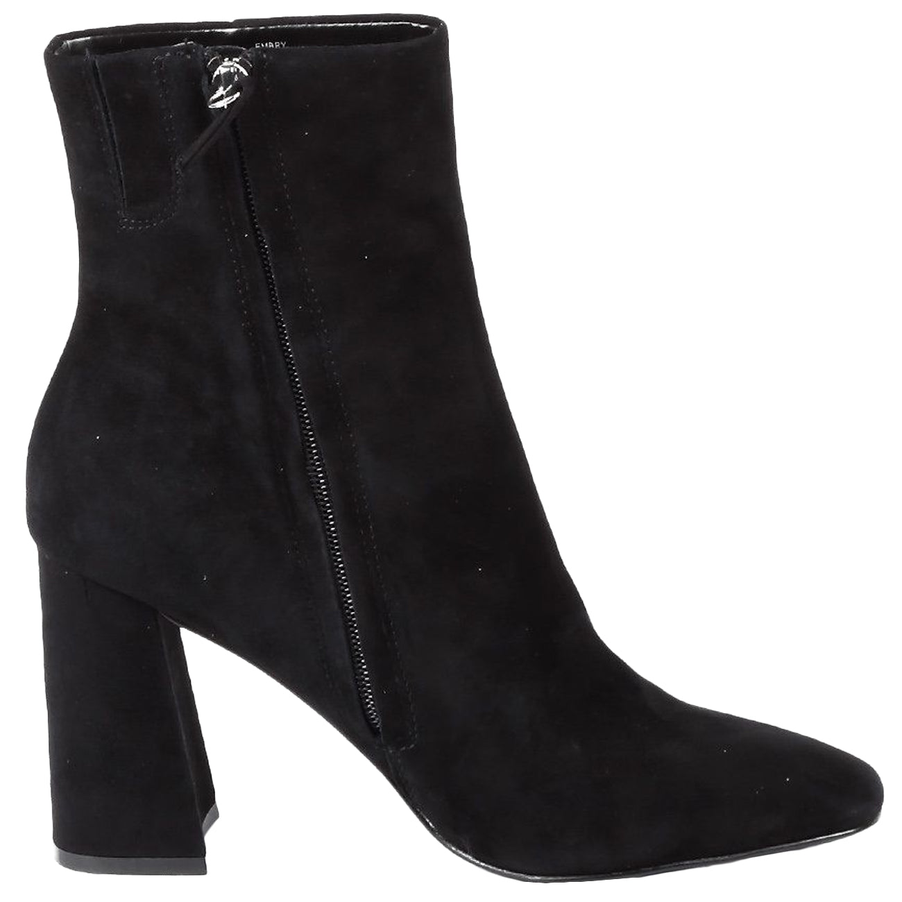 STEVE MADDEN Tronchetto Scamosciato Embry Con Tacco Alto Donna Black Suede EMBRY BLACKSUEDE 