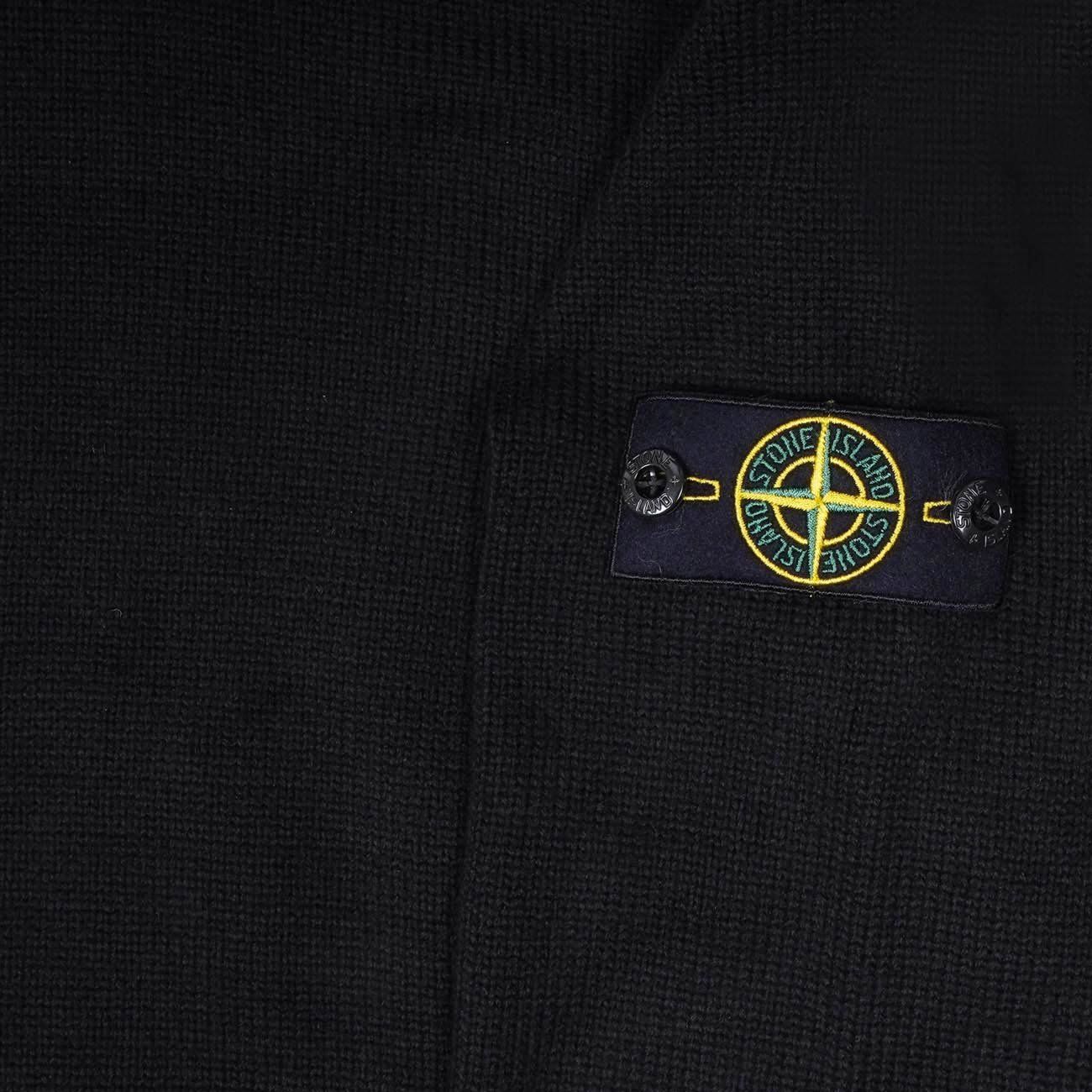 STONE ISLAND Pull Dolcevita In Cotone Kids Nero ST/504A2/ V0029NERO 