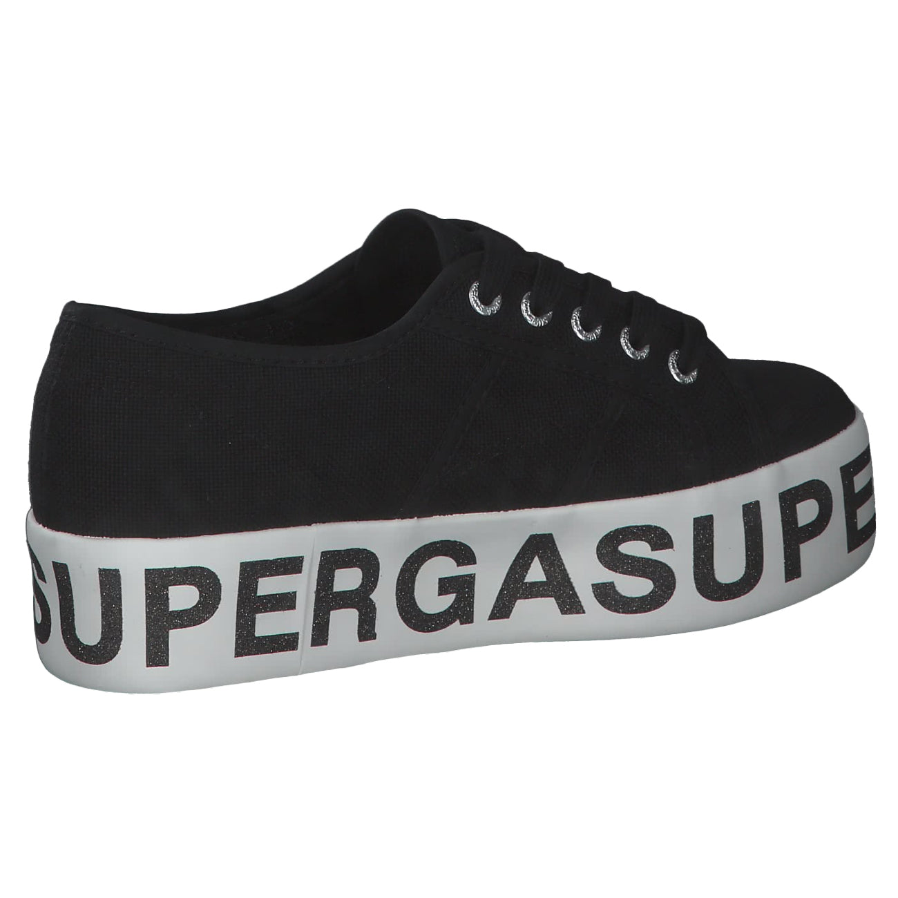 SUPERGA Sneakers Superga Glitterlettering S111TRW A02.BLACKBLACK 