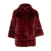 SWORD Giacca In Pelliccia Rex 8226 WINE 