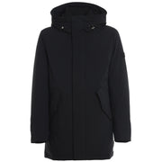 WOOLRICH Parka In Tessuto Tecnico Stretch Con Cappuccio CFWOOU0268MRUT0 100NERO 