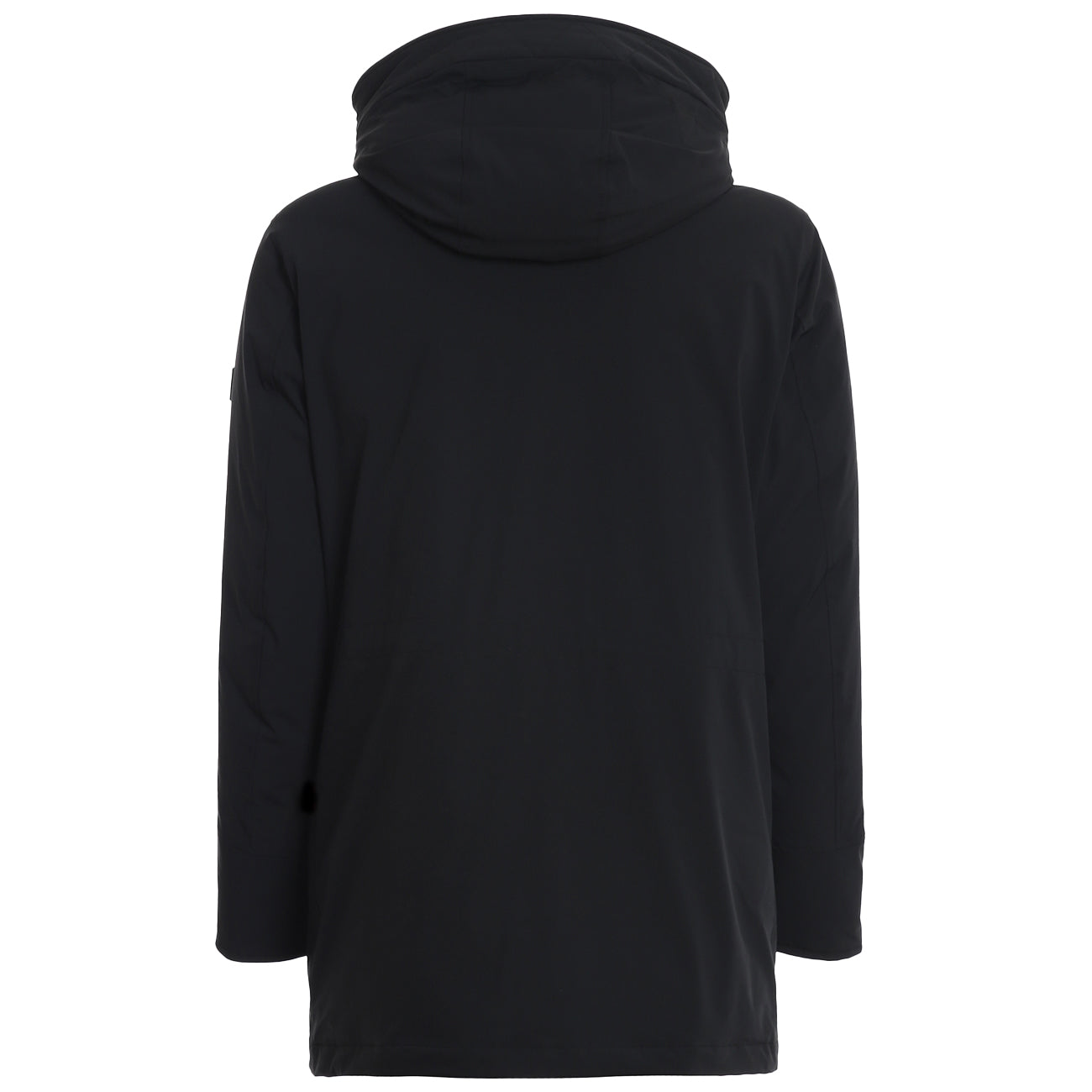 WOOLRICH Parka In Tessuto Tecnico Stretch Con Cappuccio CFWOOU0268MRUT0 100NERO 