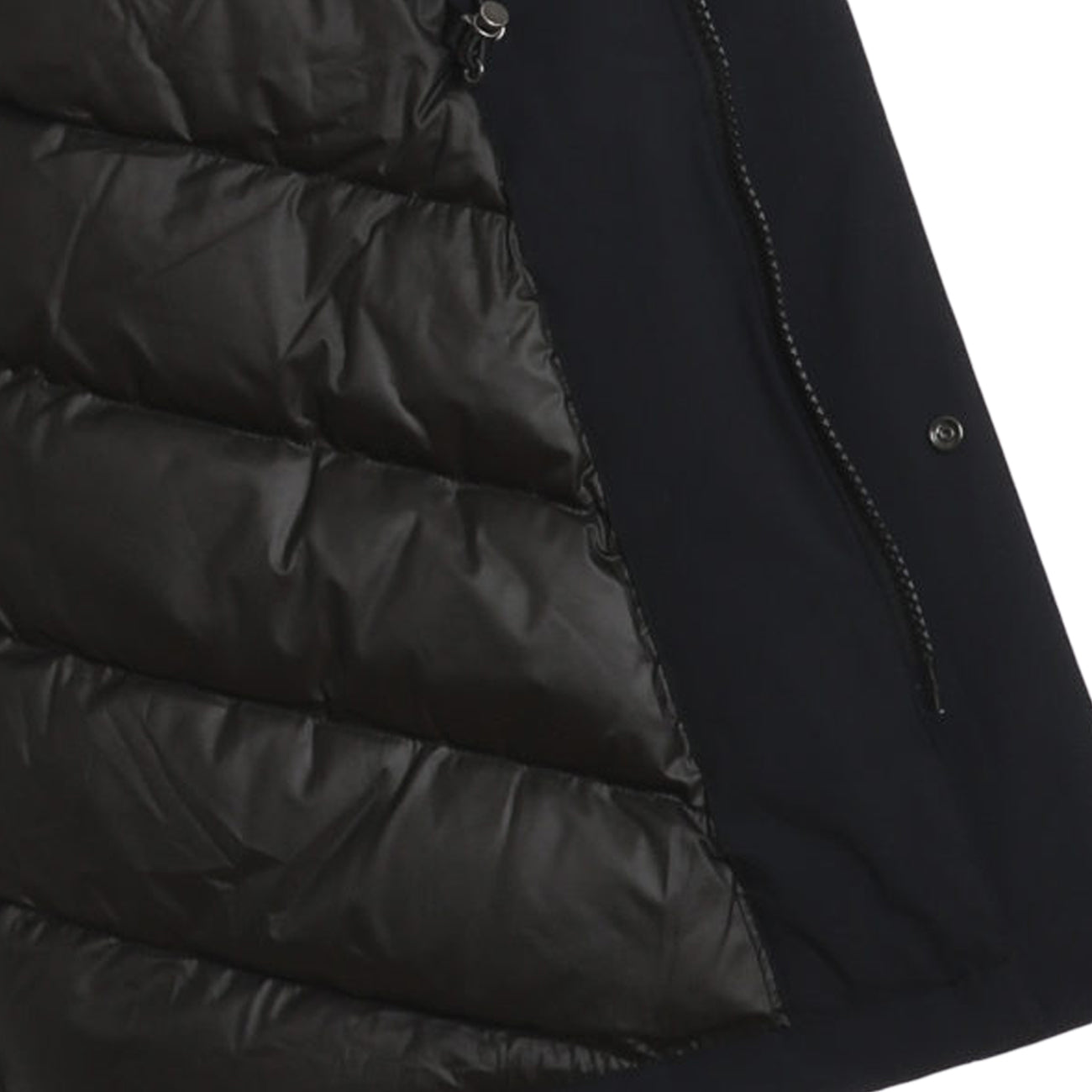 WOOLRICH Parka In Tessuto Tecnico Stretch Con Cappuccio CFWOOU0268MRUT0 100NERO 