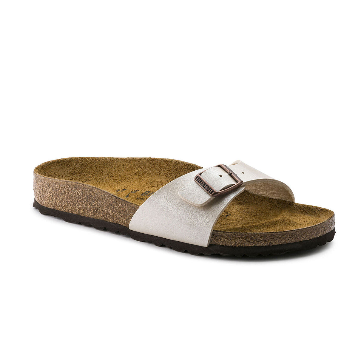 BIRKENSTOCK Sandali Madrid Birko-Flor 0940153 PEARLWHITE 