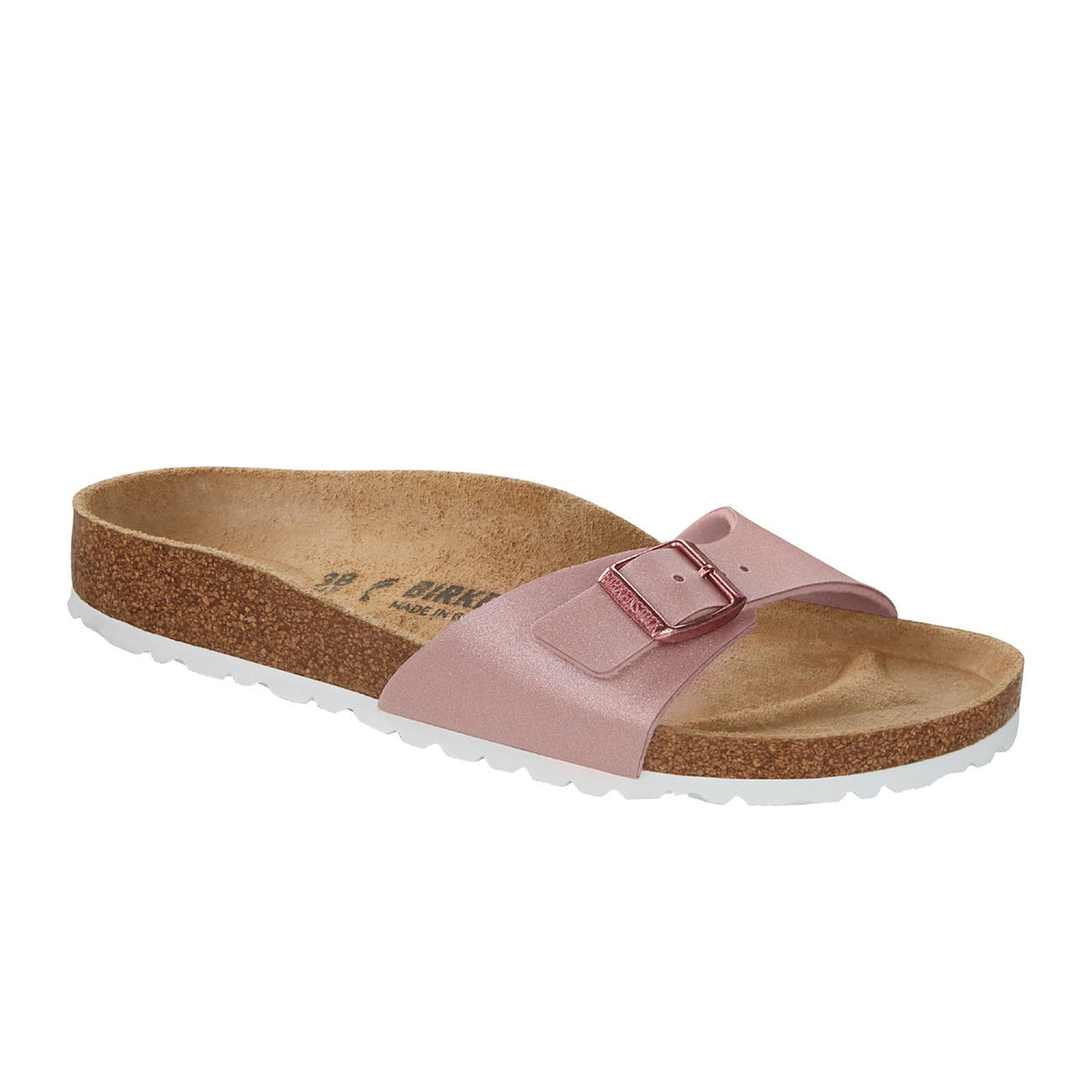 BIRKENSTOCK Sandali Madrid Birko-Flor 1016027 ICYMETALLICOLDROSE 