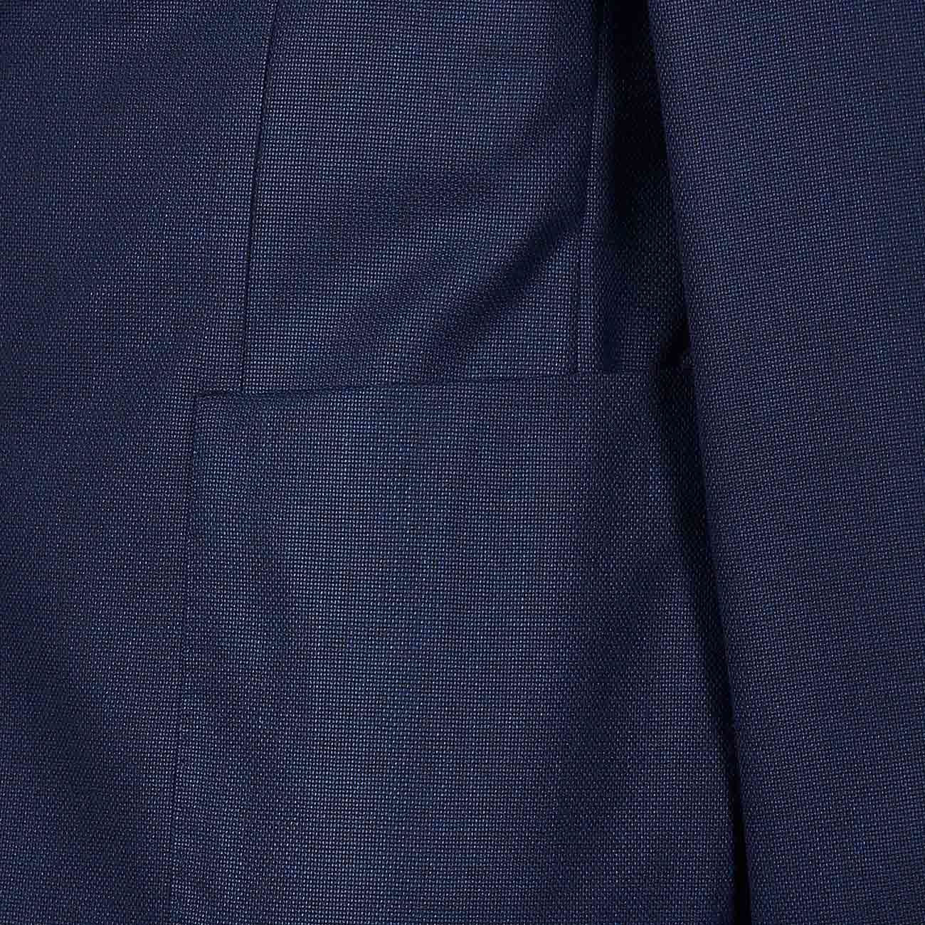 BOGLIOLI Giacca 2 Bottoni In Lana Operata Uomo Navy N1302E/BAS534 NAVY 