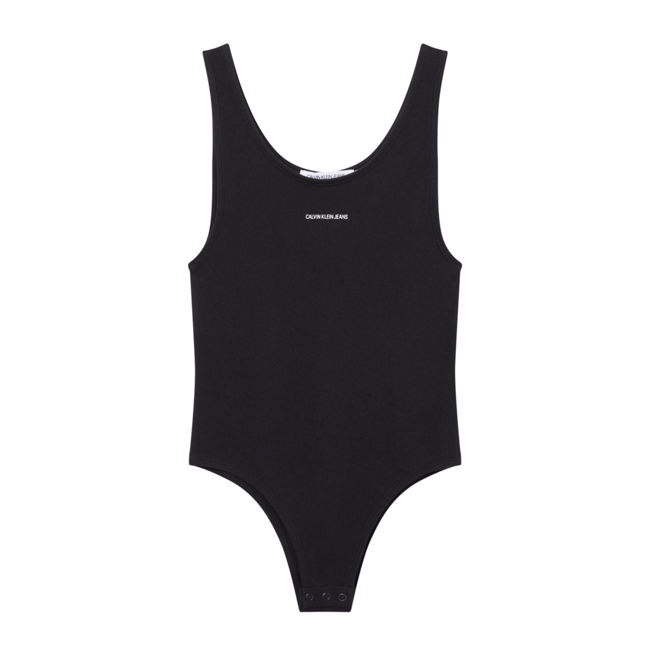 CALVIN KLEIN JEANS Body In Cotone Biologico Donna Ck Black CKJ/J20J215696 BEHCKBLACK 