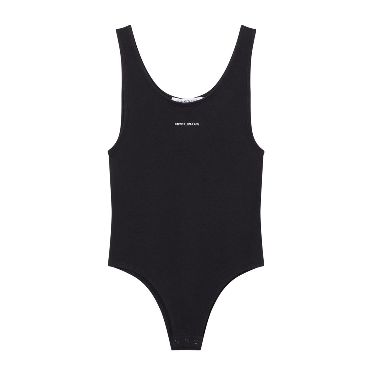 CALVIN KLEIN JEANS Body In Cotone Biologico Donna Ck Black CKJ/J20J215696 BEHCKBLACK 