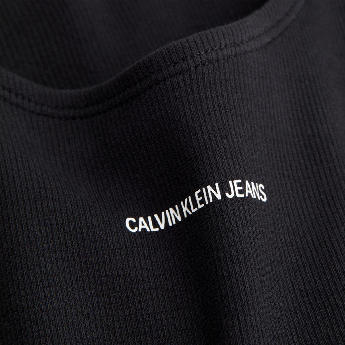 CALVIN KLEIN JEANS Body In Cotone Biologico Donna Ck Black CKJ/J20J215696 BEHCKBLACK 