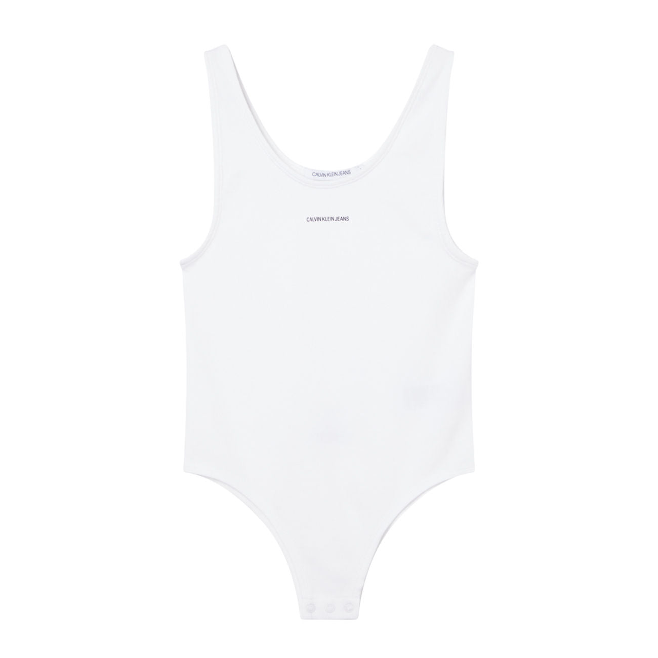 CALVIN KLEIN JEANS Body In Cotone Biologico Donna Bright White CKJ/J20J215696 YAFBRIGHTWHITE 