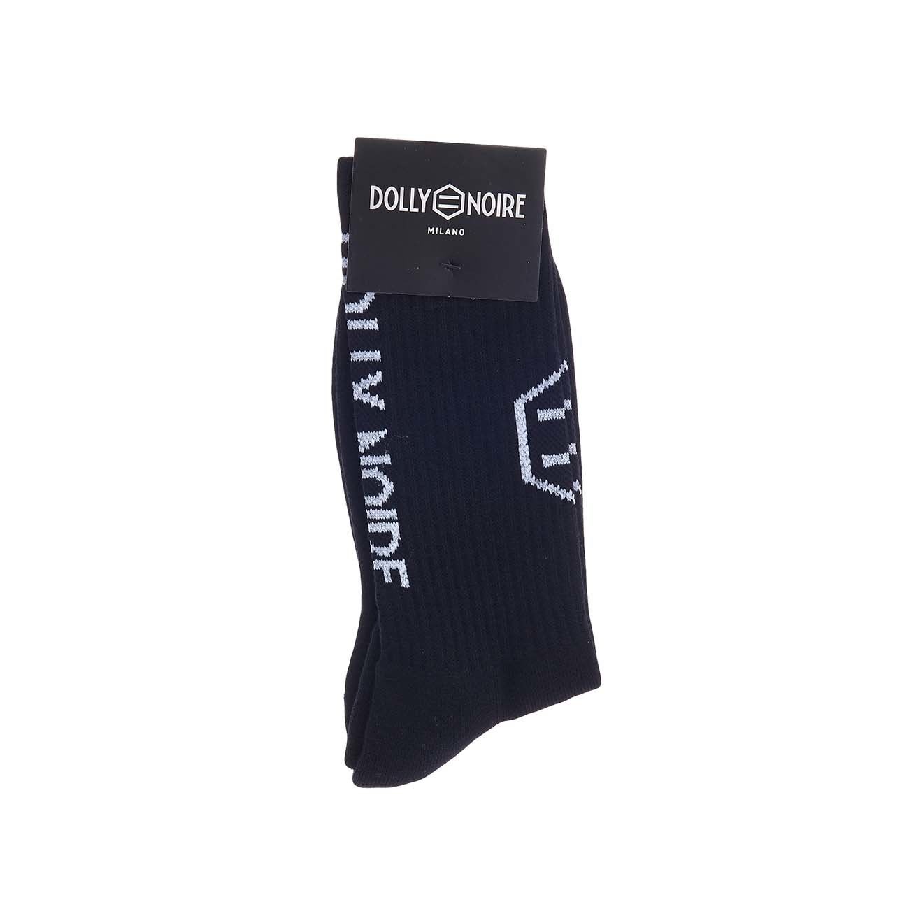 DOLLY NOIRE Calze Vertical Logo DN/SK16 BLACK 