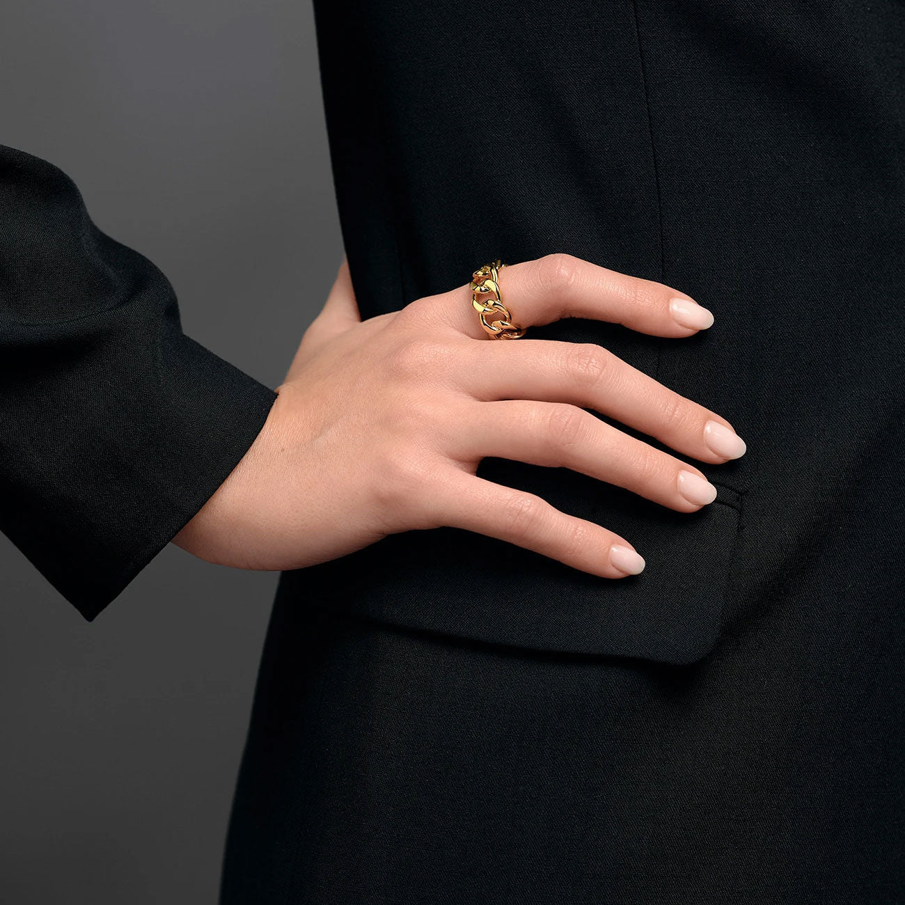FEDERICA TOSI GIOIELLI Anello Regolabile Chain Donna Oro TOSI/FT0110 ORO 
