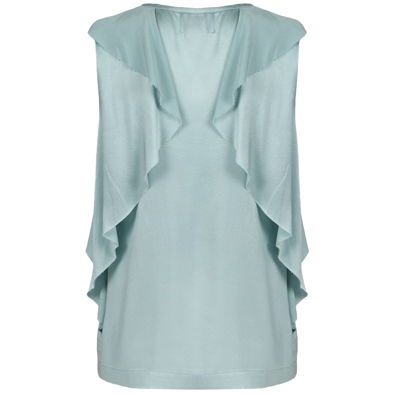JUCCA Top In Raso Con Volant Jucca J2912117/L 1571 GINFIZZ 